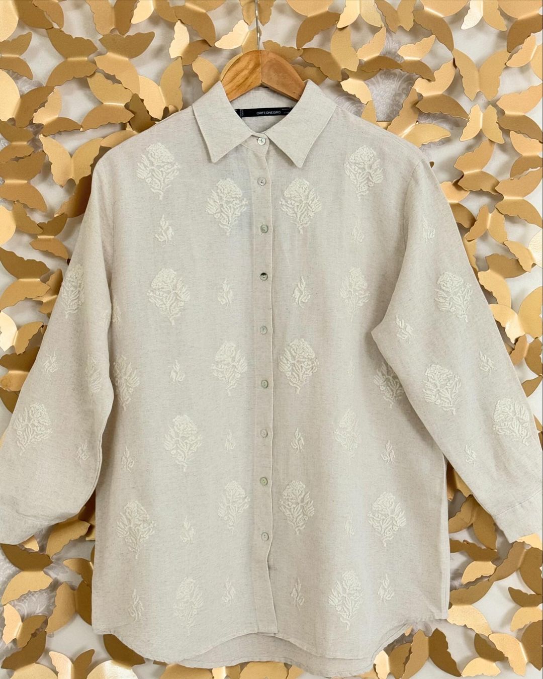 شومیز گلدوزی ترک