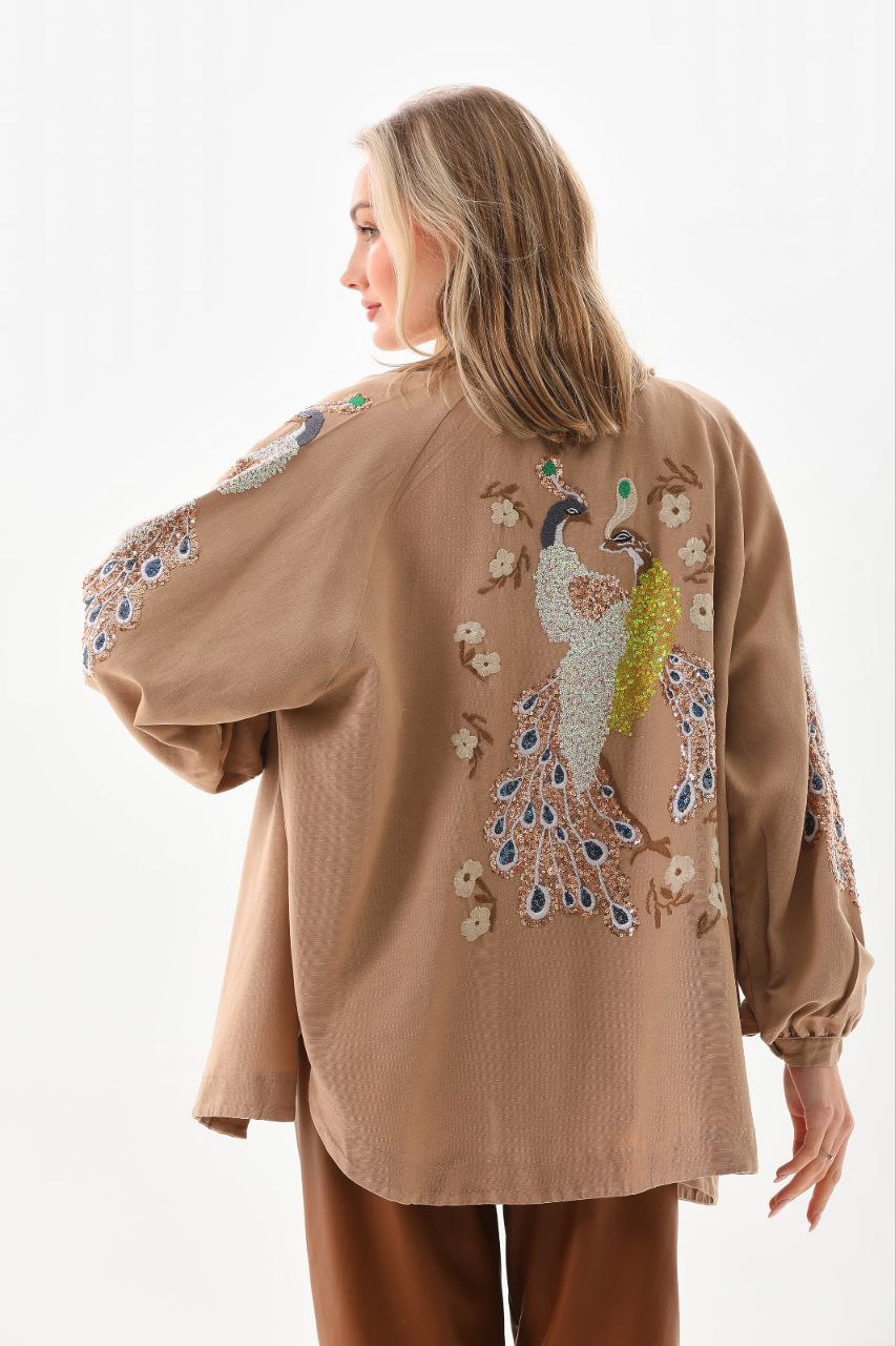 رویه طرح طاووس اورجینال ترک