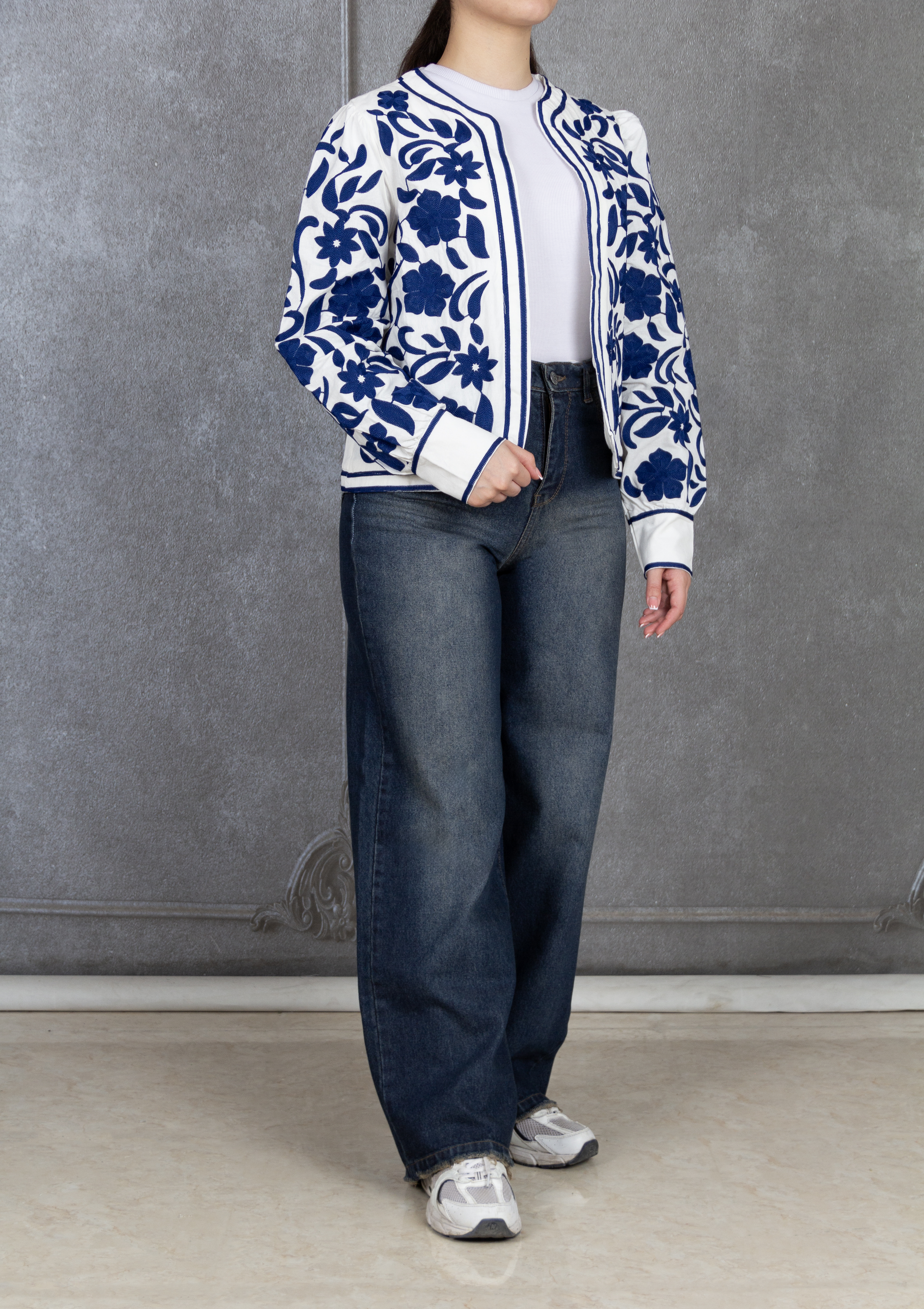 شلوار جین نیم بگ